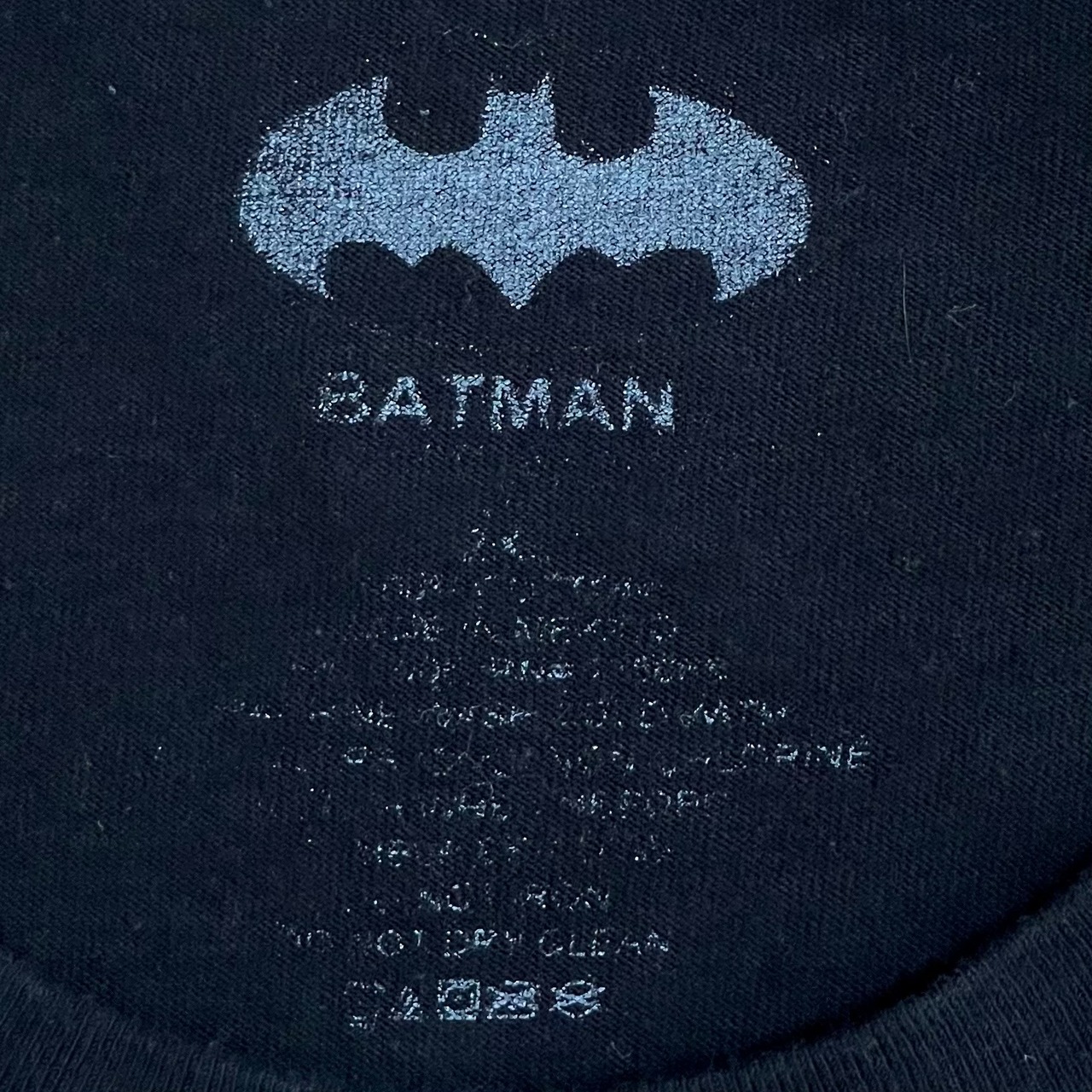 【BATMAN】ジョーカー 2XL ビッグサイズ Tシャツ joker バットマン 悪役 キャラt アメコミ マーベル 映画 ロゴ プリント 半袖 黒 US古着