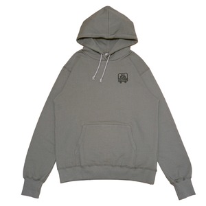 17 Logo oversize hoodie(Light gray)