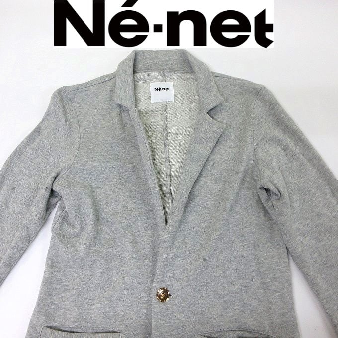 □Ne-net ネネット ジャケット アウター サイズ2 コットン ライト