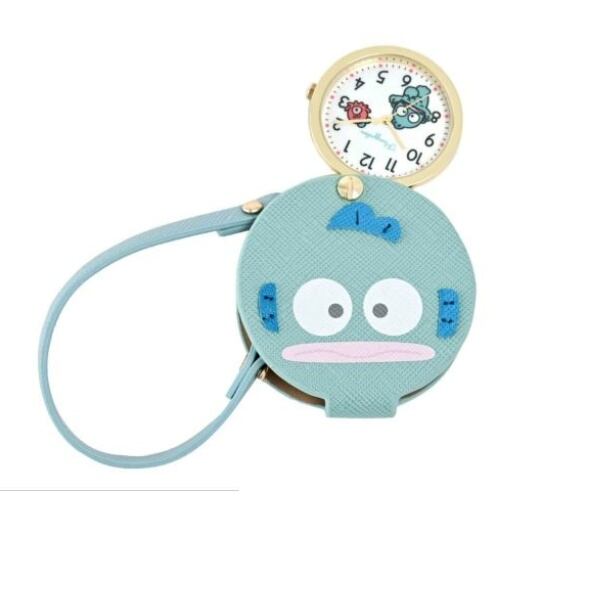 Field work フィールドワーク サンリオ フェイスダイカットウォッチ ハンギョドン ミント キャラクター時計 SNR004-7