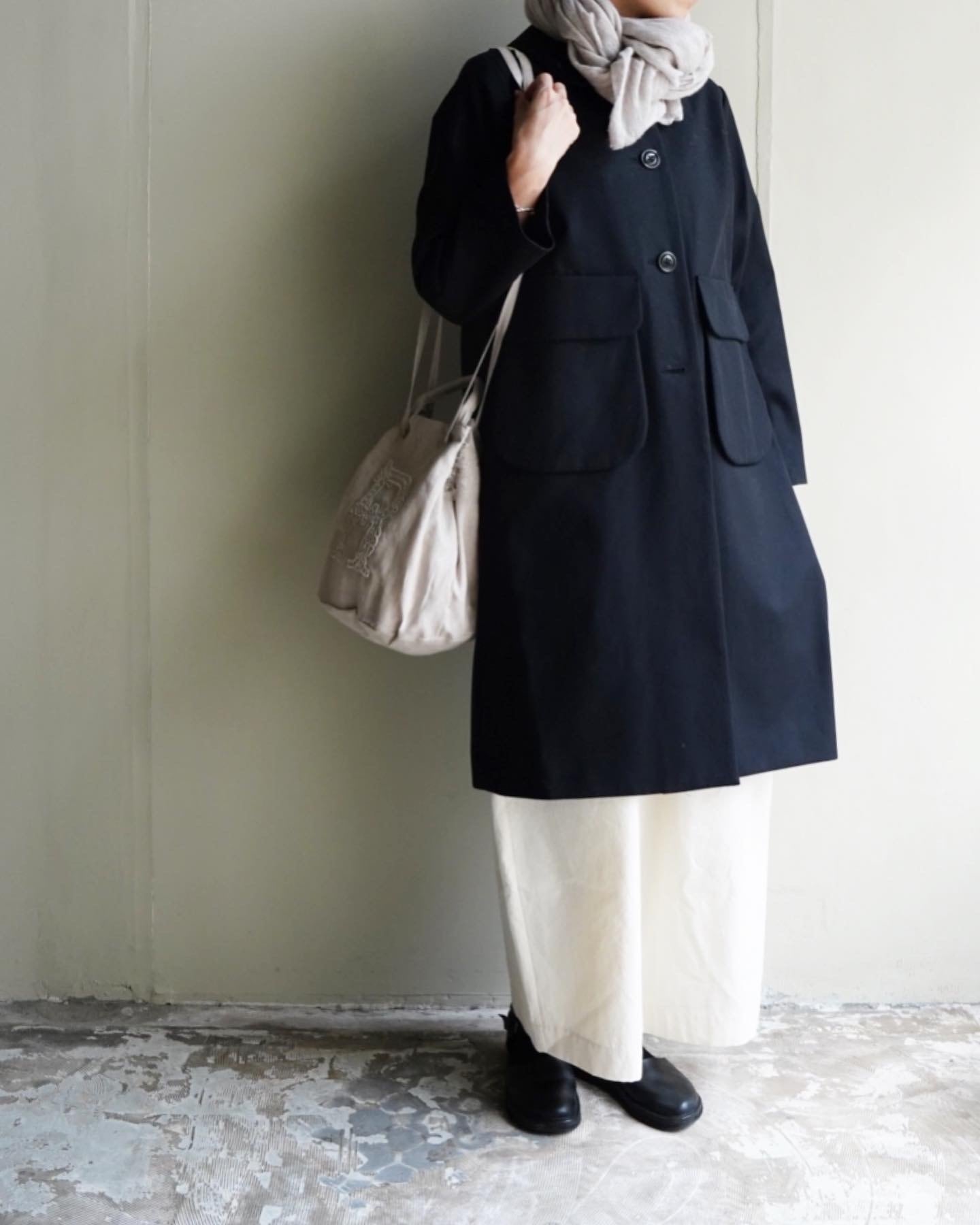 【Atelier d'antan】Carra Cotton Coat コットンコート /アトリエ ...