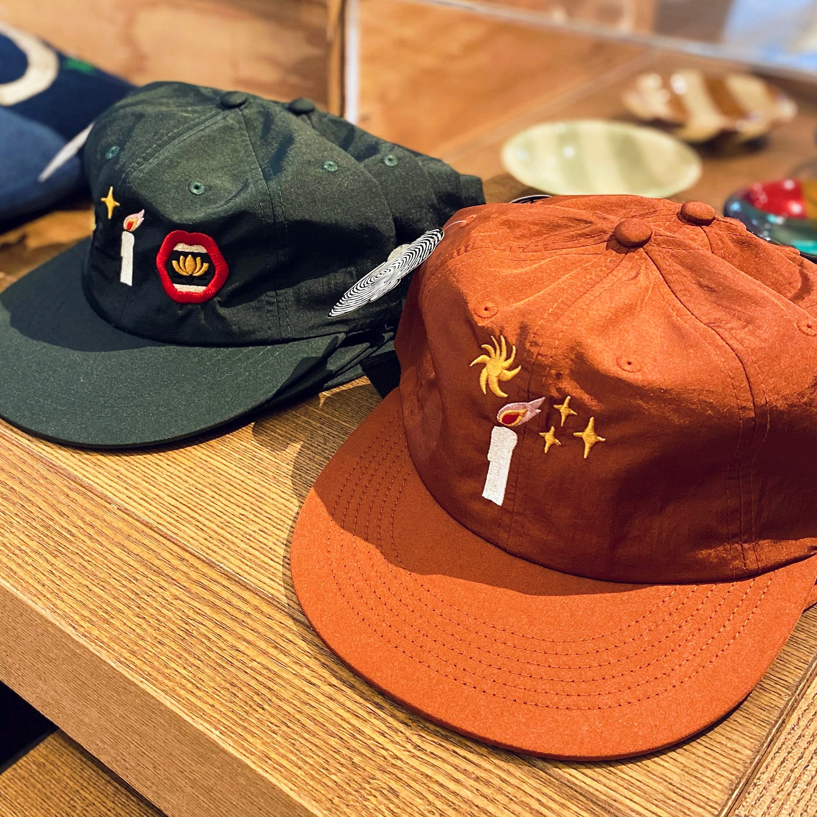 帽子 [10th Anniv.]Embroidery Cap Lookout & Wonderland cap | millvalley