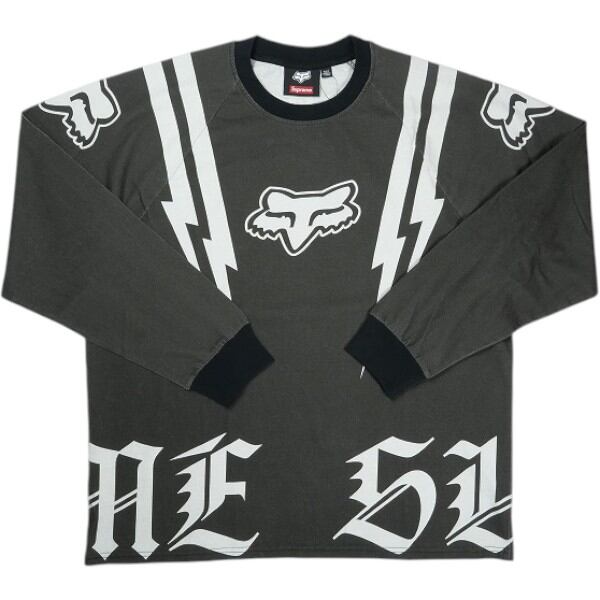 Size【M】 SUPREME シュプリーム ×Fox Racing 25FW L/S Top Black ロン
