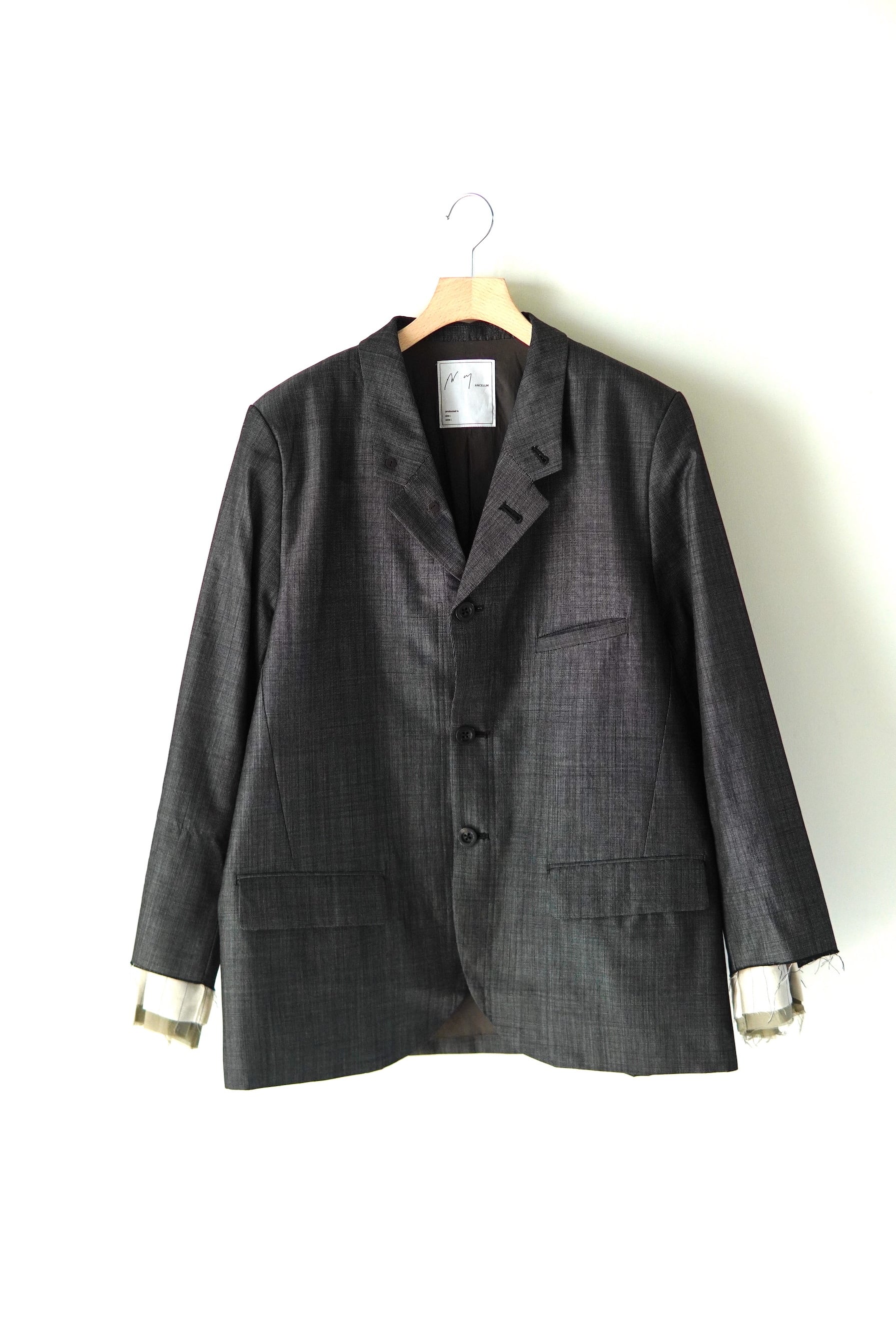 ANCELLM / LAYERED TAILORED JACKET / ANC-JK106