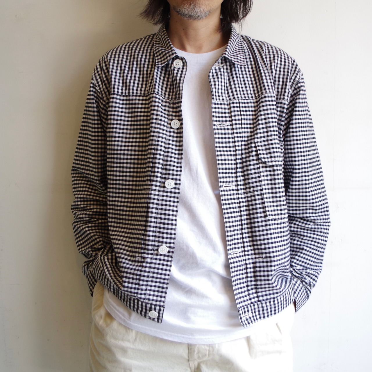 FP 1st TRACKER JACKET  "GINGHAM・STRIPE"