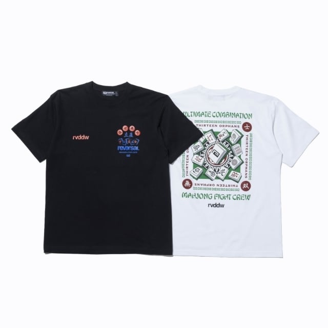 reversal】MAHJONG COTTON TEE コットン 半袖Tシャツ 【rvddw
