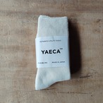 YAECA /ヤエカ Cotton パイルソックス Natural #11904