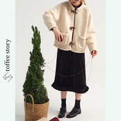 【2color】木漏れ日のトグルカーディガン《P0319》