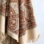 カラムカリのコットンショール|C