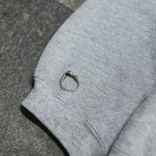 husky embroidery design henry neck sweat