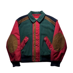 vintage 1980’s JC de CASTELBAJAC stitching stadium jacket