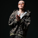 ESSENTIAL LOGO THERMAL ZIP HOODIE