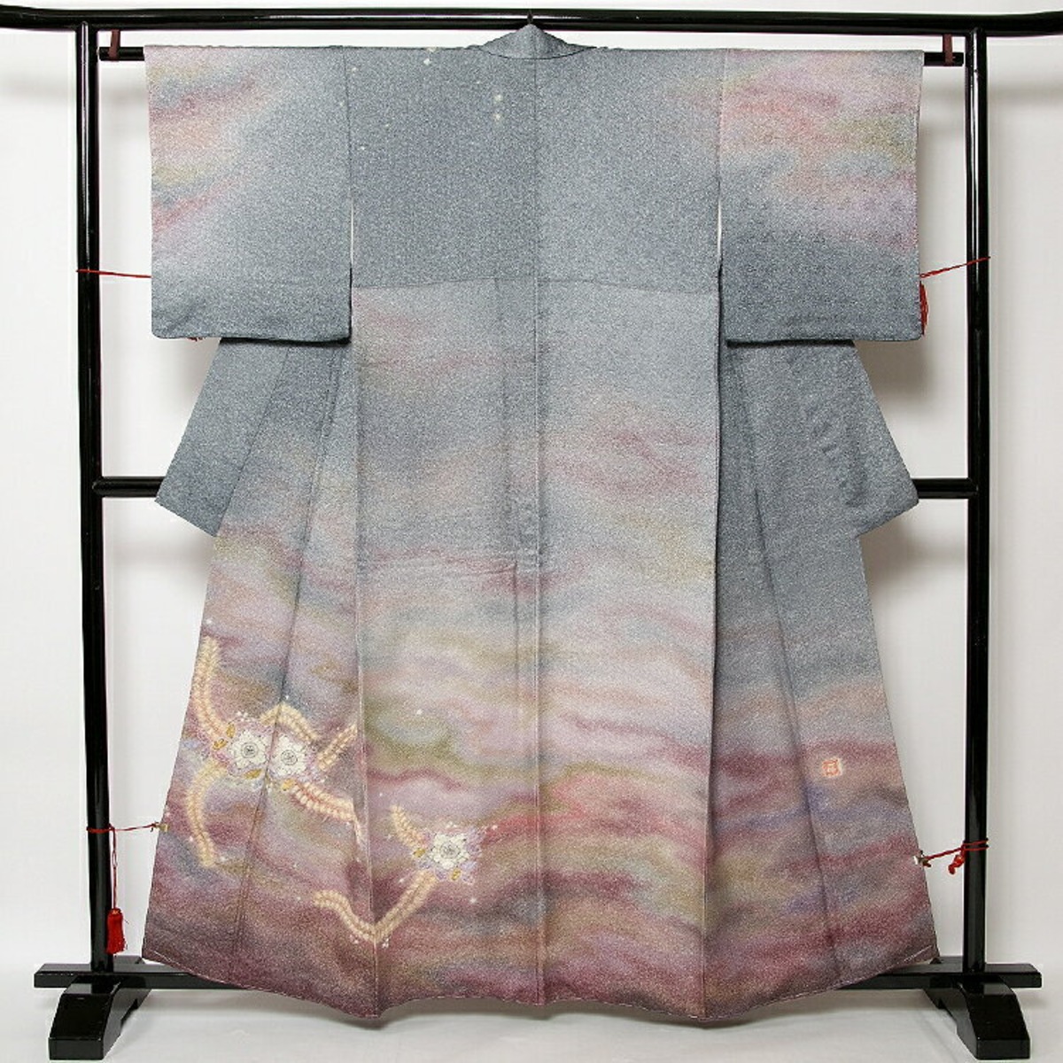 辻が花訪問着 R6052406 ☆大目玉商品☆ 初代 久保田一竹 辻ケ花訪問着 