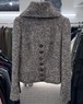 AW2007 SALVATORE FERRAGAMO OPEN BACK TWEED JACKET