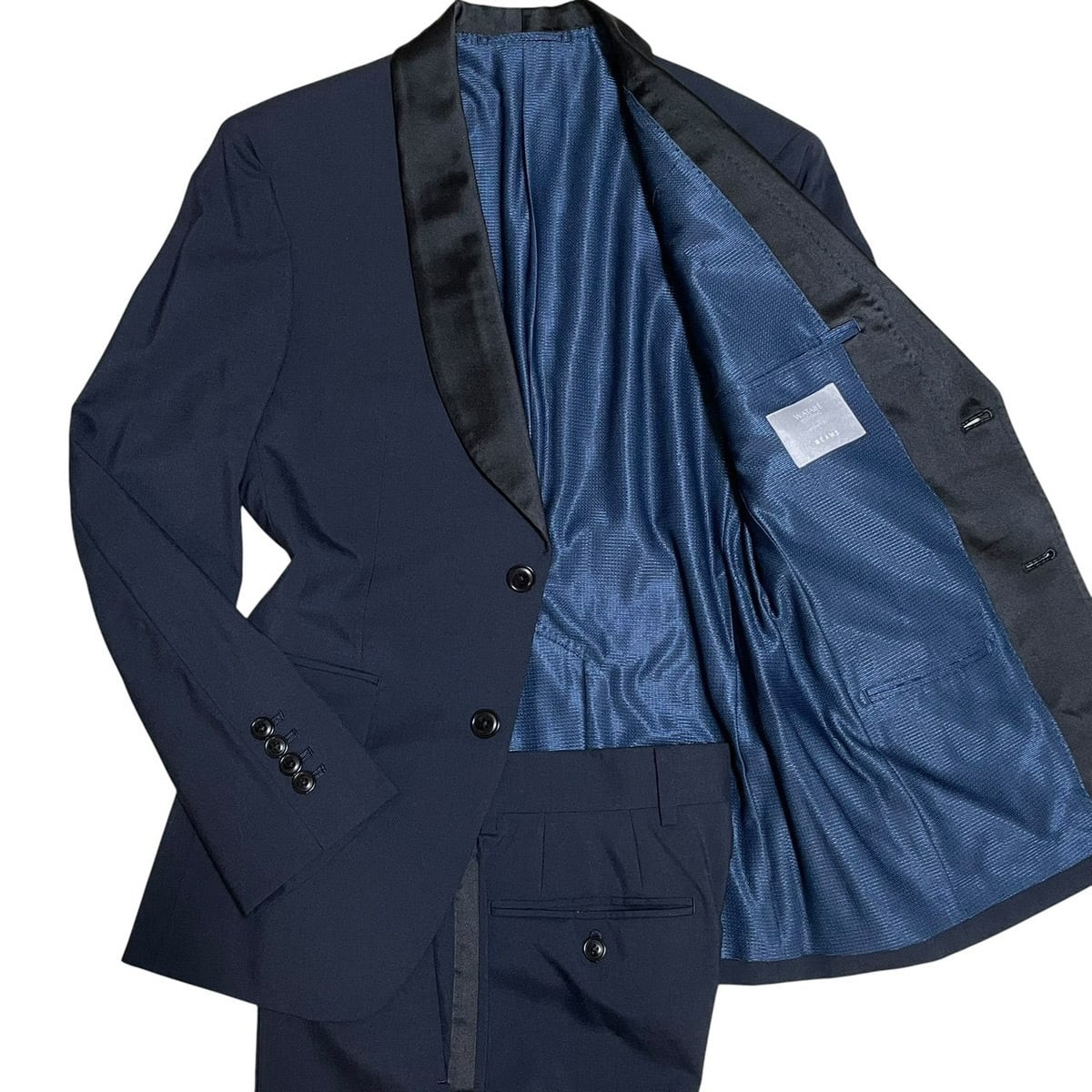 濃紺 orslow Loose Fit Denim Coat 襟コーデュロイ デニム ロング