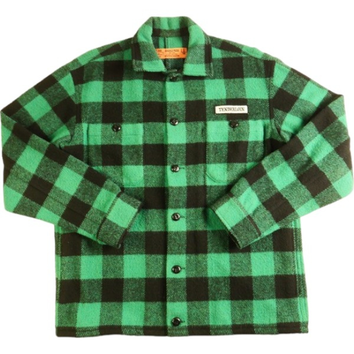 本店限定 10SS Sサイズ テンダーロイン バッファロー ジャケット グリーン 