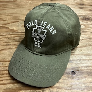 POLO JEANS CO. "USA ESTABLISHED 67" LOGO CAP OLD MODEL