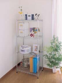 白井産業 収納棚 ラック ストッカー ホワイト FUL-1845 5D WH 白井産業