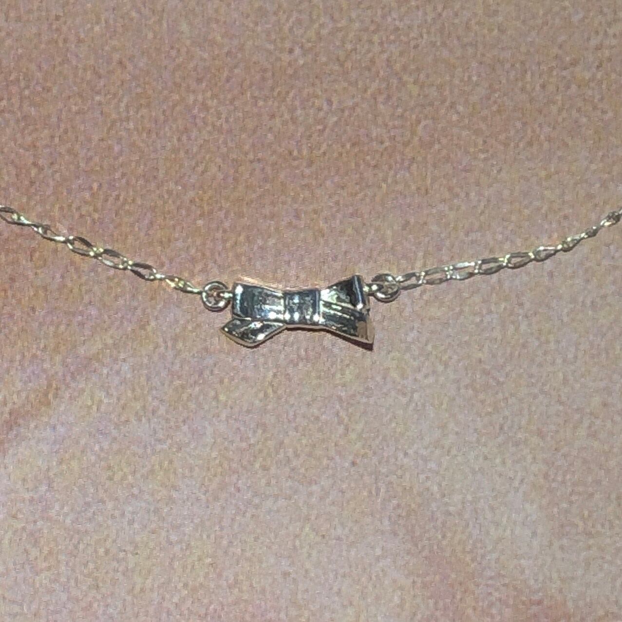 極美品 LANIE ribbone choker necklace ribbone necklace/choker L silver925 #LJ23047N | LANIE