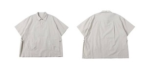 ストライプルーズシャツ