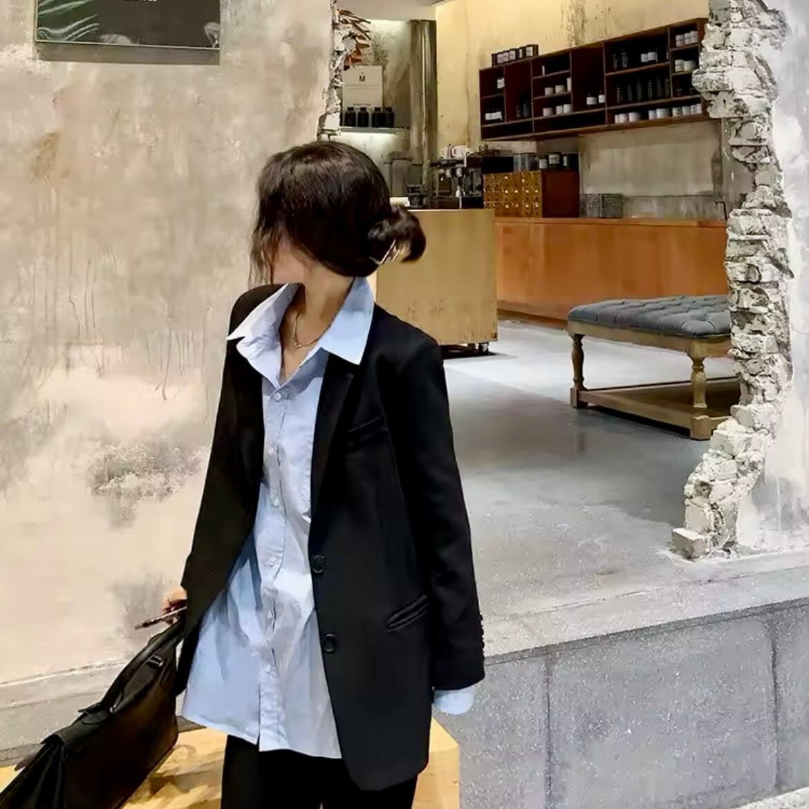 オーバーサイズテーラードジャケット