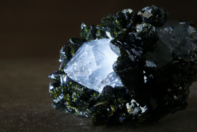 トルコ産エピドート/クォーツ ① Epidote / Quartz 1559