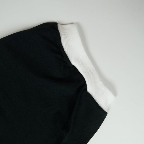 Size【XL】 TENDERLOIN テンダーロイン TRIM TEE BLACK リンガーT