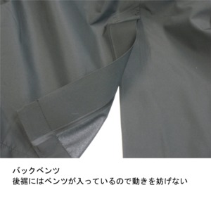メンズレインコート（ネイビー)P821FOTM06