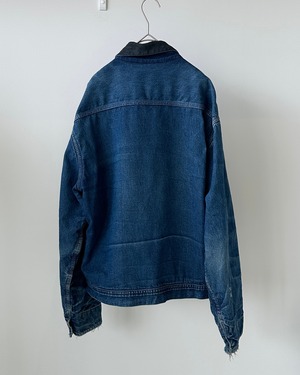 -OshKosh- Vintage 70s 44REG Denim Work Jacket made in USA