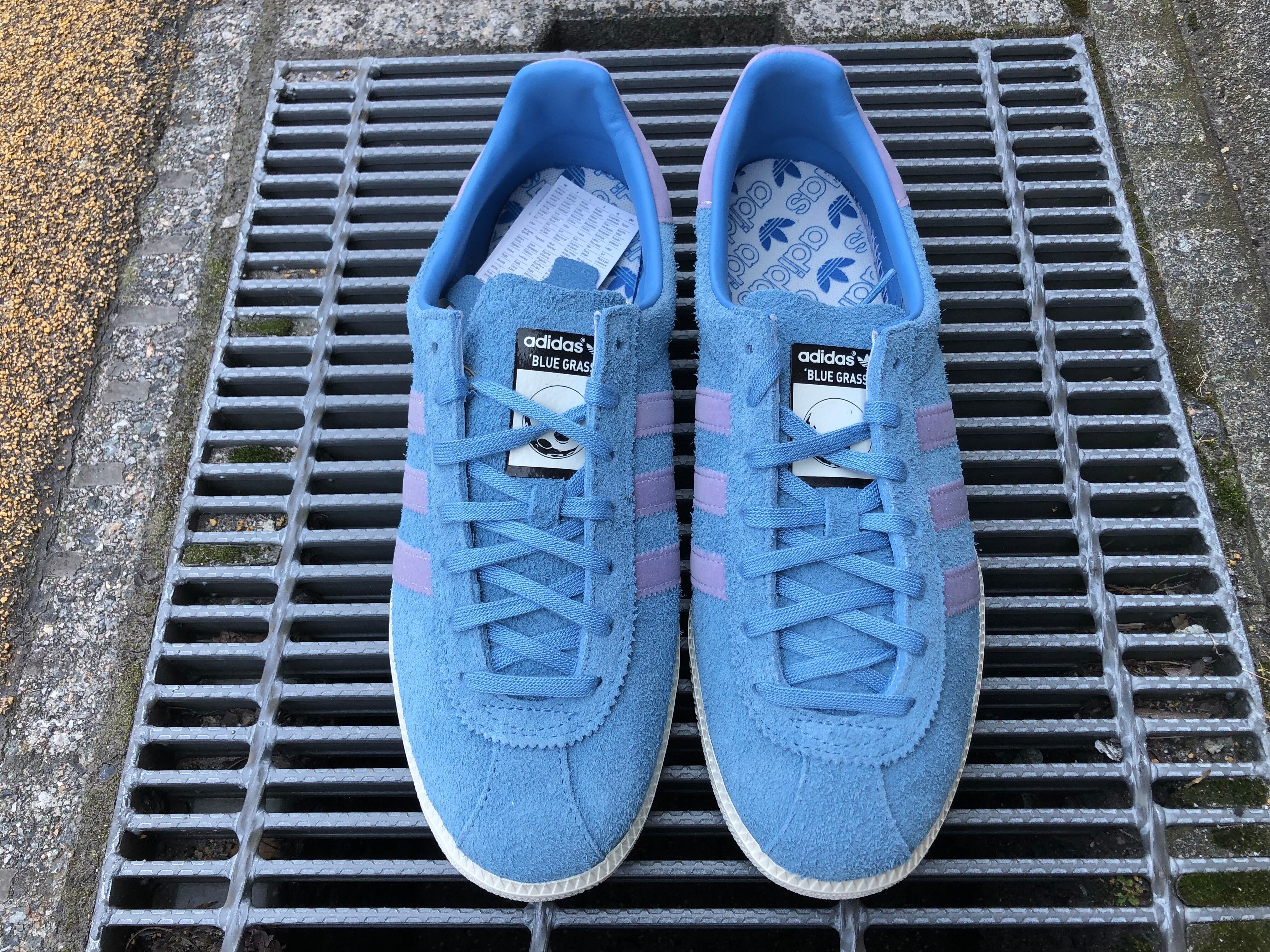 ADIDAS BLUE GRASS "TERRACE SERIES" (LGBLSL/PRPTNT/OWHITE) | "JACK OF ALL  TRADES" 万屋 MARU