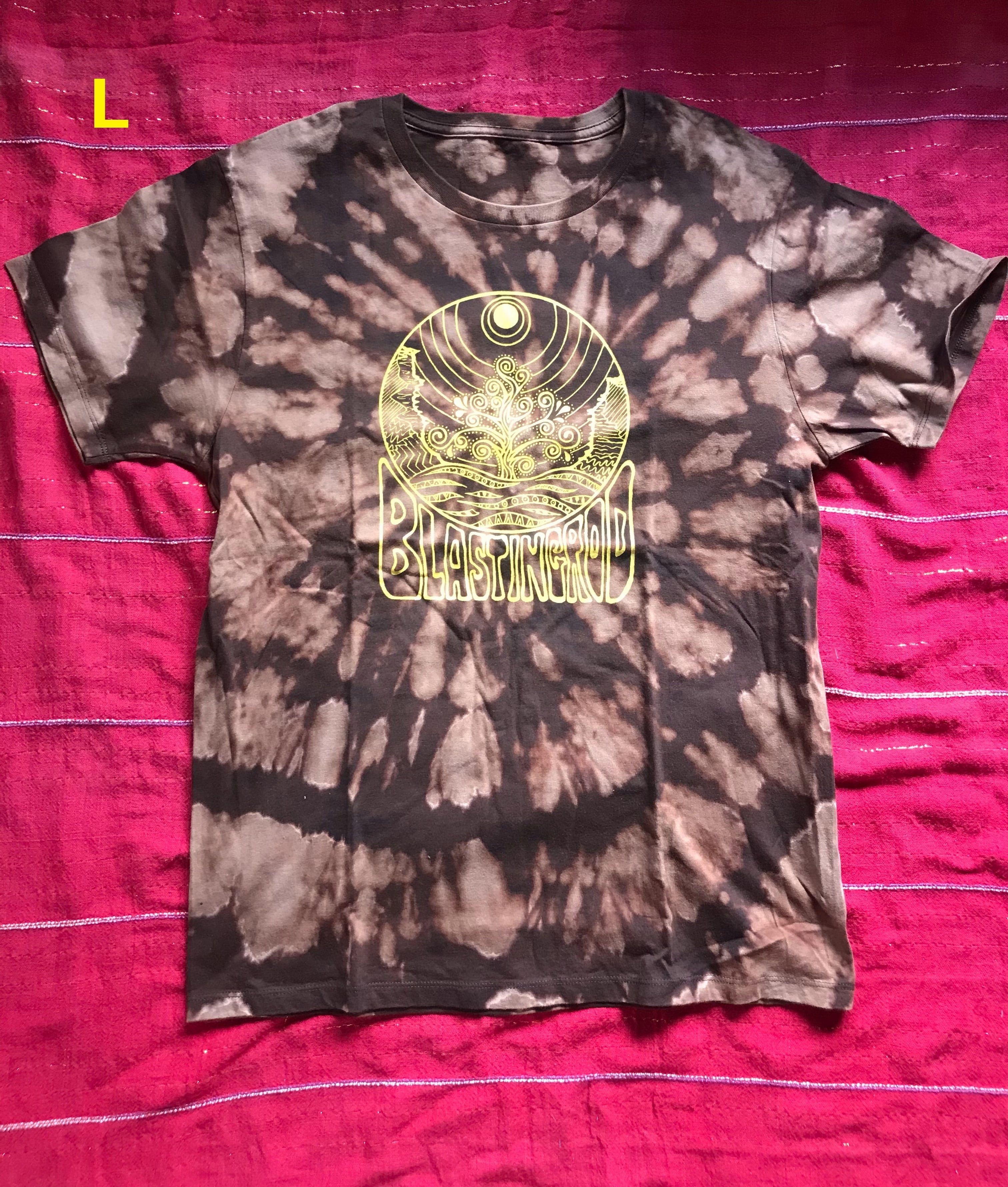 ☆残り1点!No.008 Blasting RodブリーチタイダイTシャツ ☆残り1点!No.008 Blasting RodブリーチタイダイTシャツ