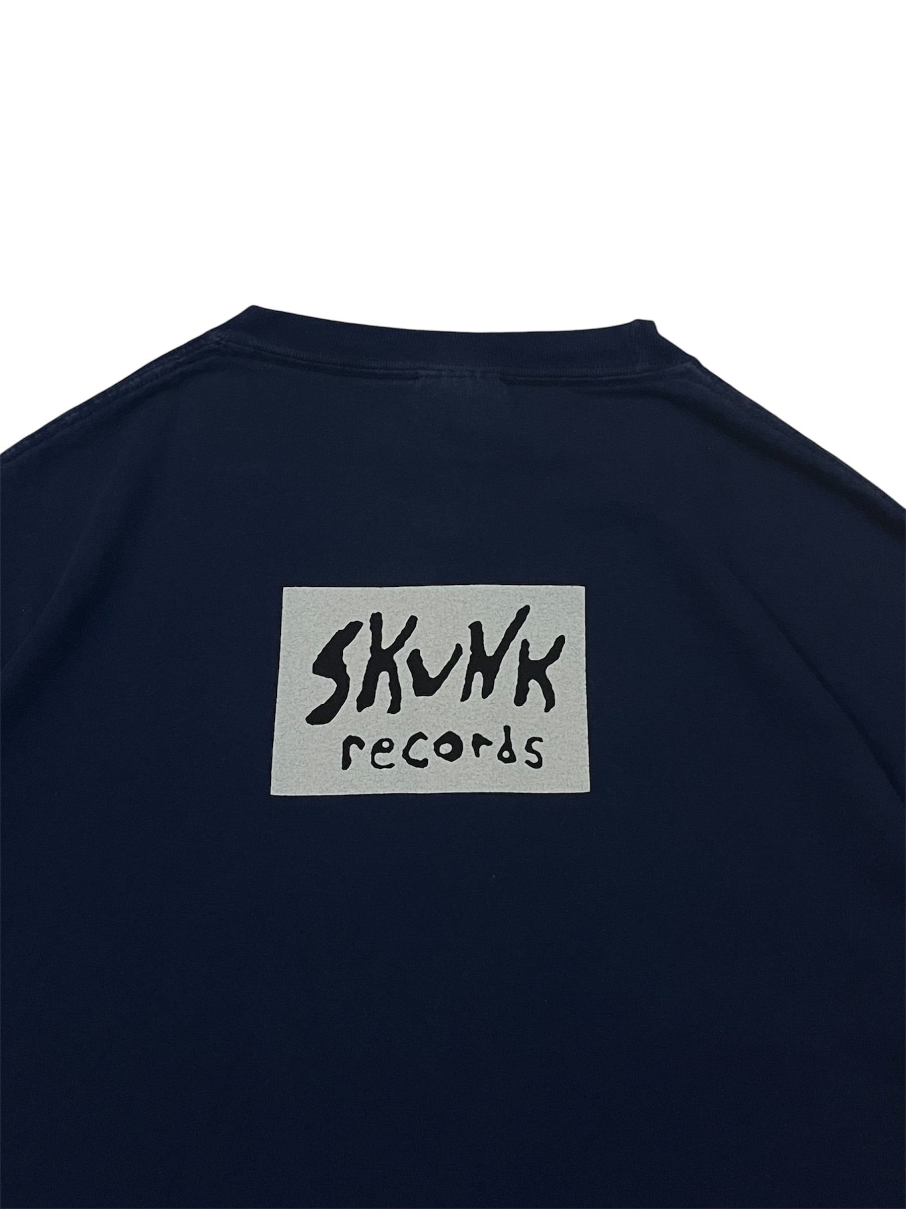 90s〜 Slightly Stoopid Skull Band t-shirt スライトリー