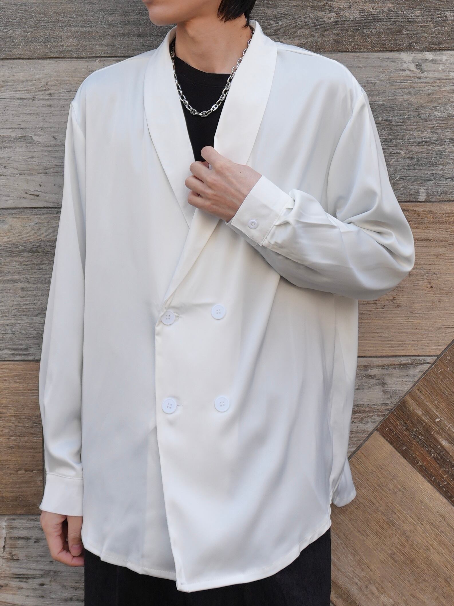 ALUDE SELECT】open jacket shirt | 【ALUDE】韓国メンズファッション