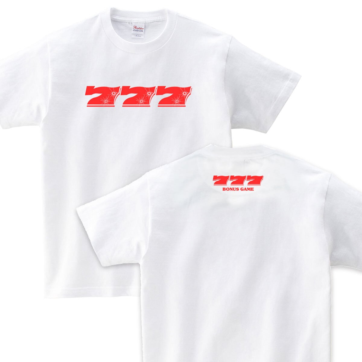 777-弾痕Tシャツ OS31 パチスロ パチンコ 必勝祈願