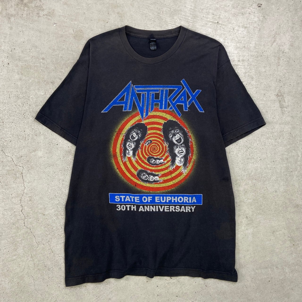 ANTHRAX アンスラックス バンドTシャツ バンT メタル メンズL 古着 