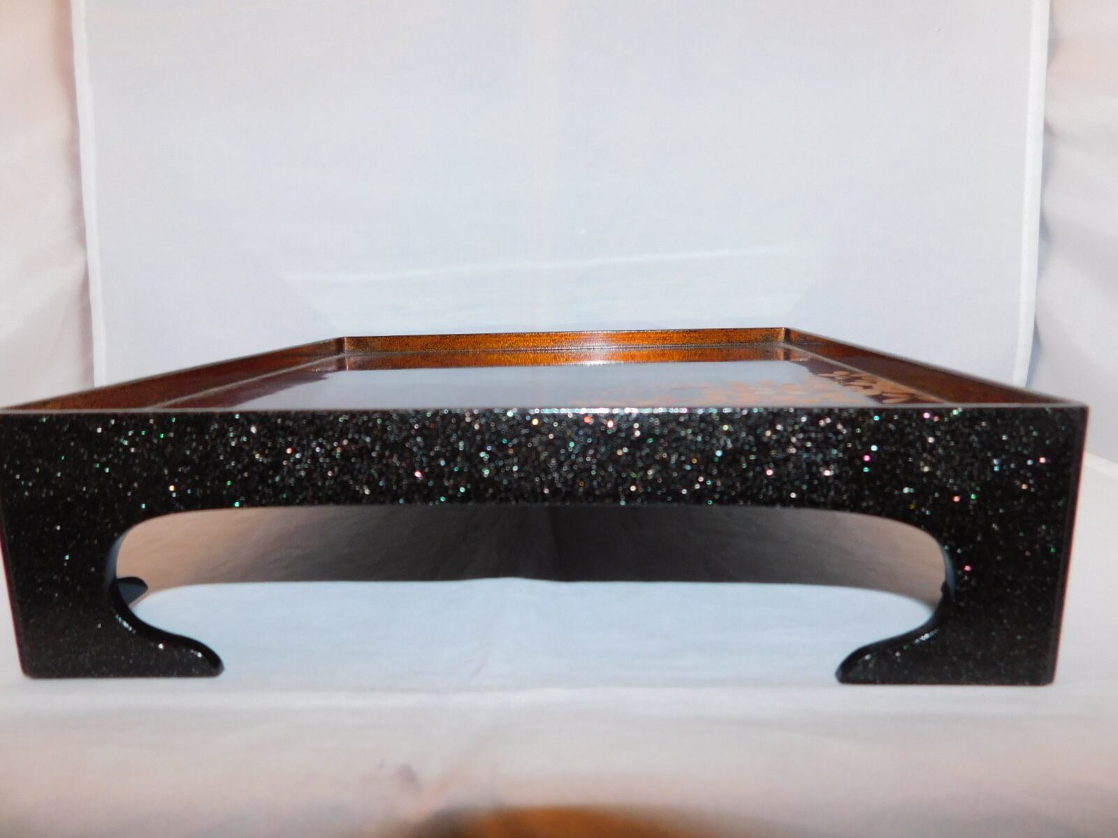 梨地漆盆 Urushi lacquer ware tray | 春夏秋冬（しき）アンティークス