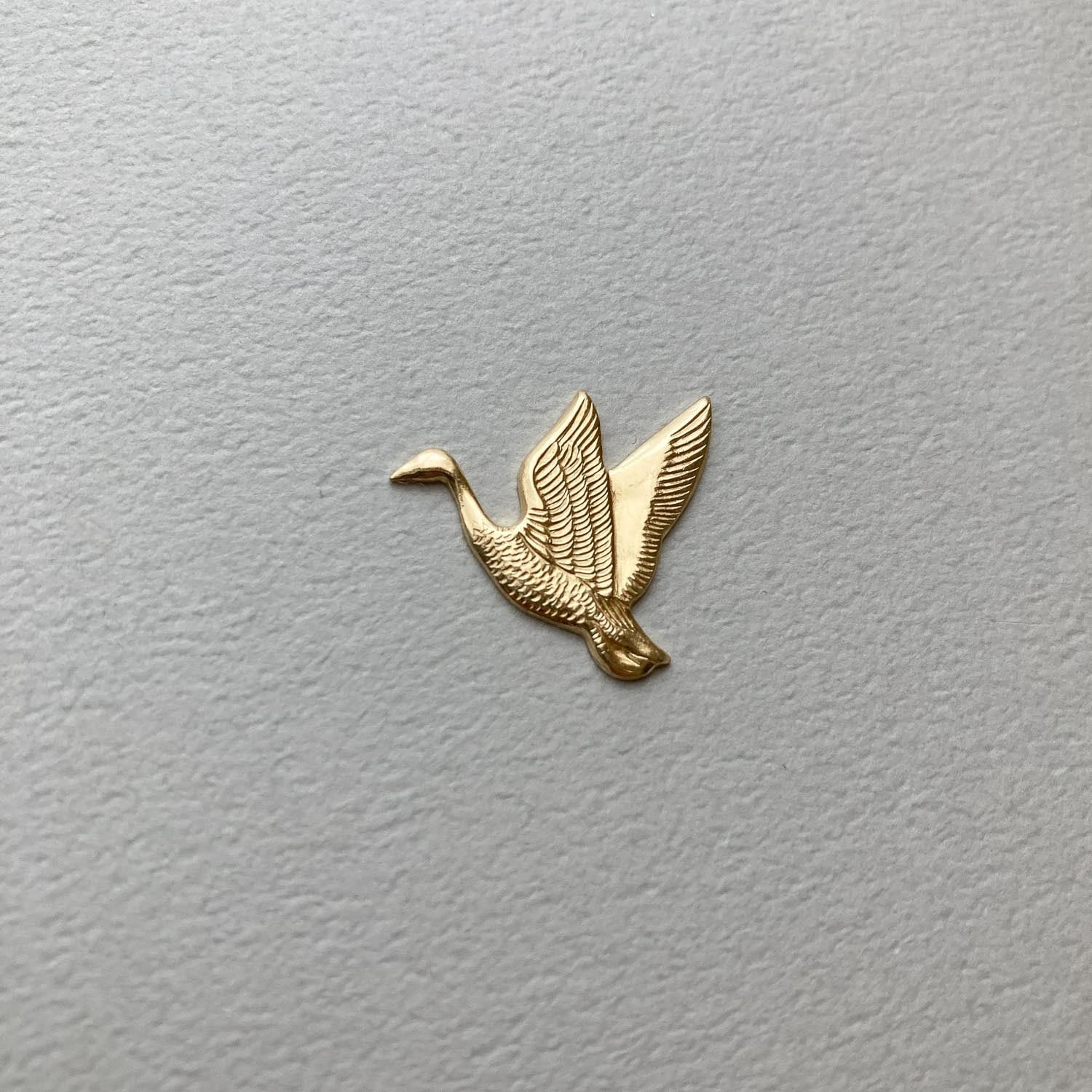 最終入荷〉USA真鍮 飛び立つアヒルパーツ | Dua-アクセサリーパーツ