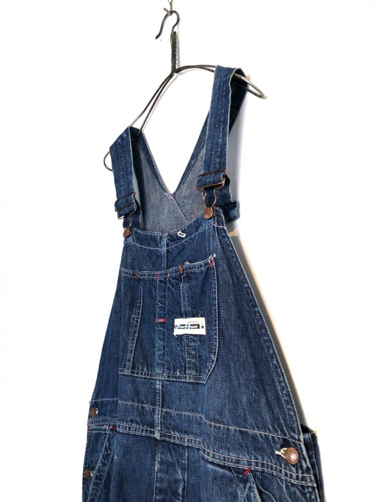 Power House [Powr-House] Vintage Denim Overalls [1960s] Vintage