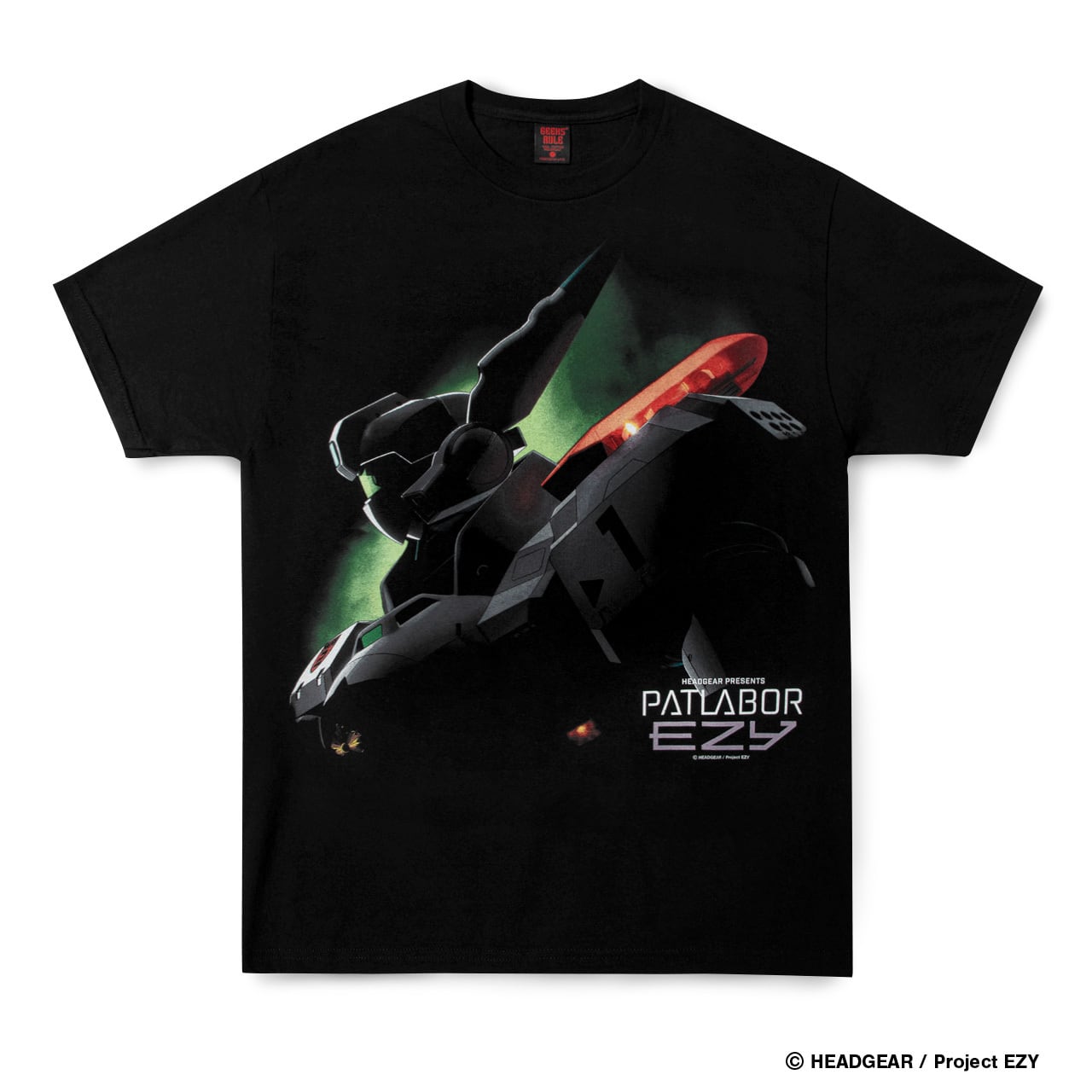 PATLABOR EZY × GEEKS RULE SILKSCREEN PRINTING T SHIRT | GEEKS RULE