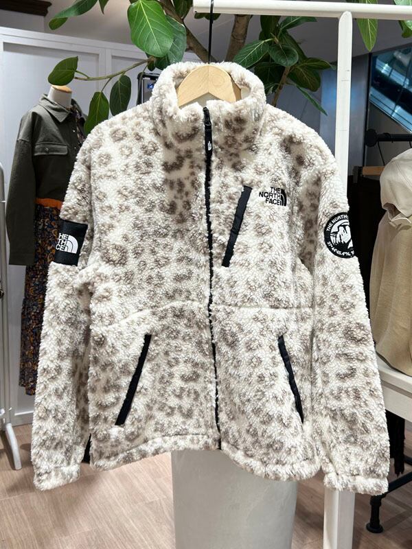 THE NORTH FACE WHITE LABEL レオパード柄ボアジャケット[color 