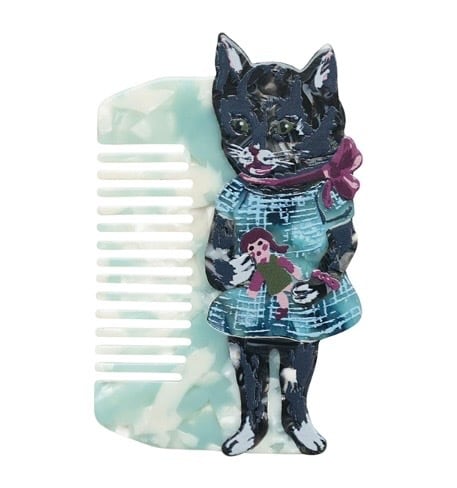 ナタリーレテ Cat Comb Black cat | Macaroni