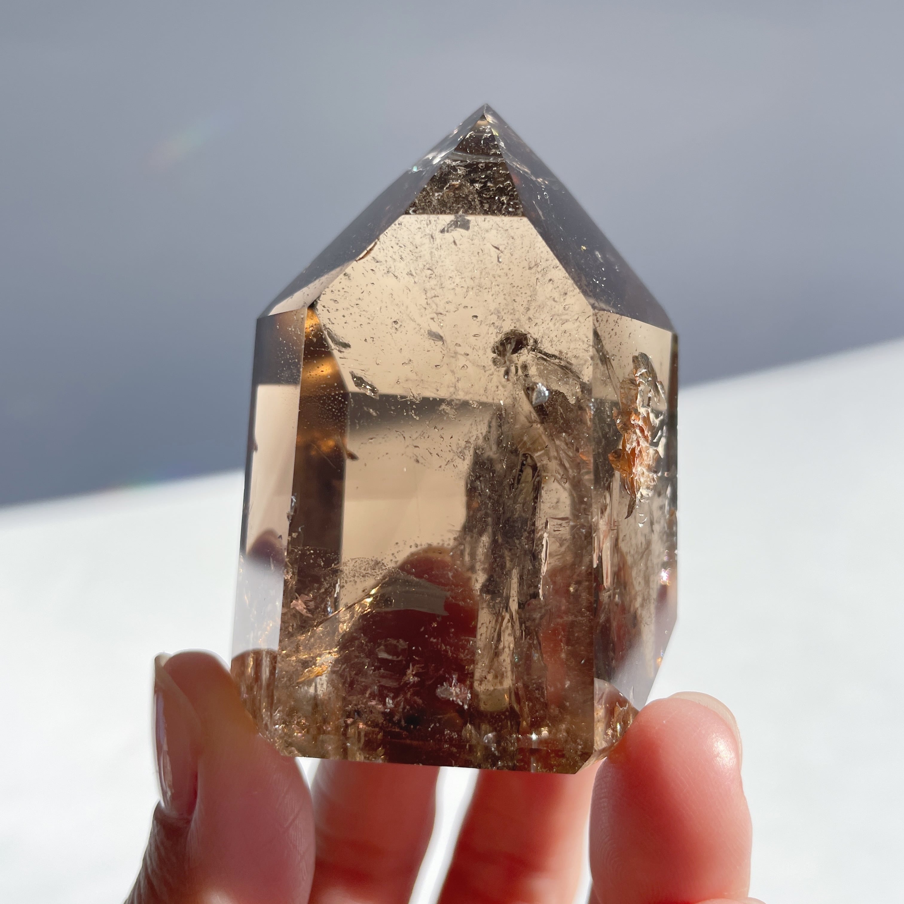 スモーキークォーツ タワー05◇Smoky quartz Tower◇天然石