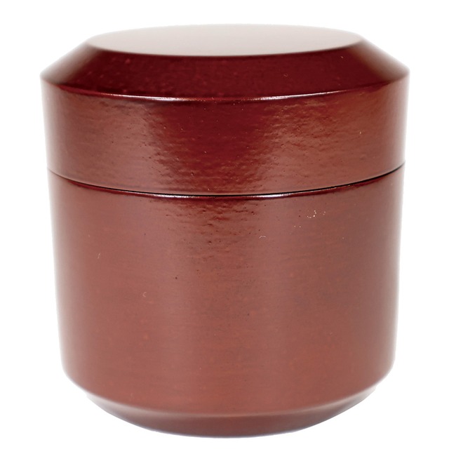 高桑泉斎 作　一閑塗 溜雪吹　久田宗匠 箱書付在判