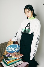 数量限定！【UNISEX】【小野六花コラボ】 Rikka Long sleeve by MNKM