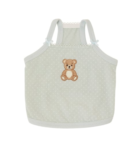 予約【Sallys】Roony bear top (Mint Milk)