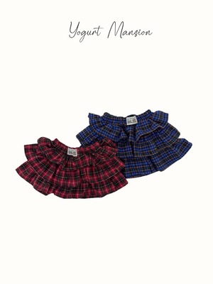 yogurt mansion［取寄］check pong skirt 26winter