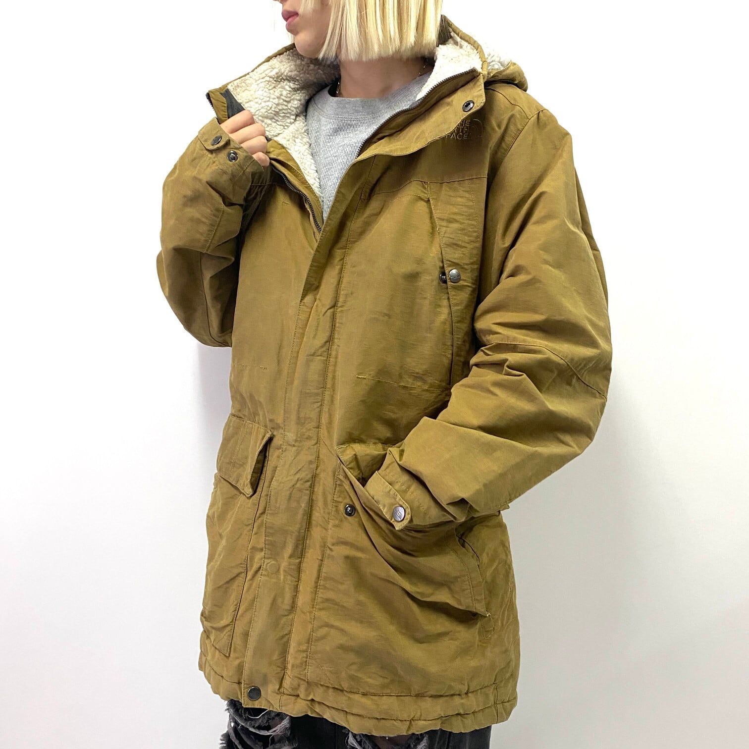 THE NORTH FACE ザ ノースフェイス 裏ボア マウンテンパーカー 