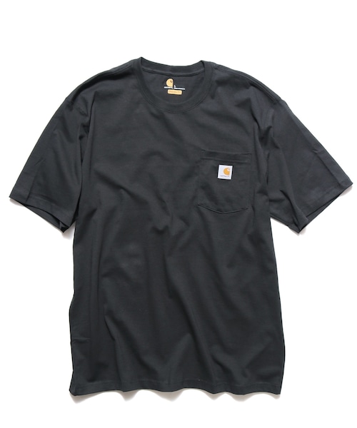 Carhartt (カーハート)  WORK POCKET Tシャツ K87 ブラック