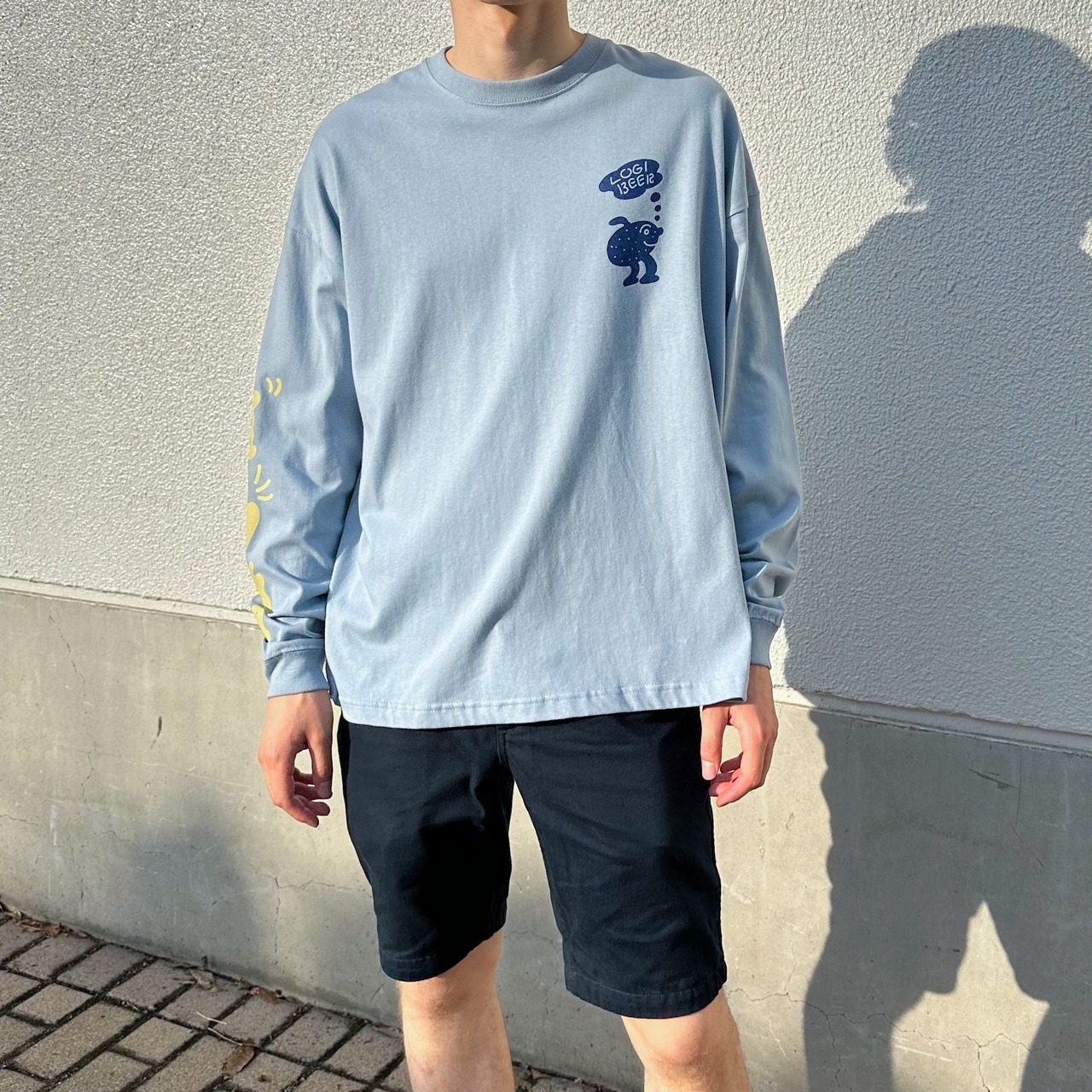 CHILI&MIKAN ロングTシャツ  | norahi × MERRY LOGISTICS
