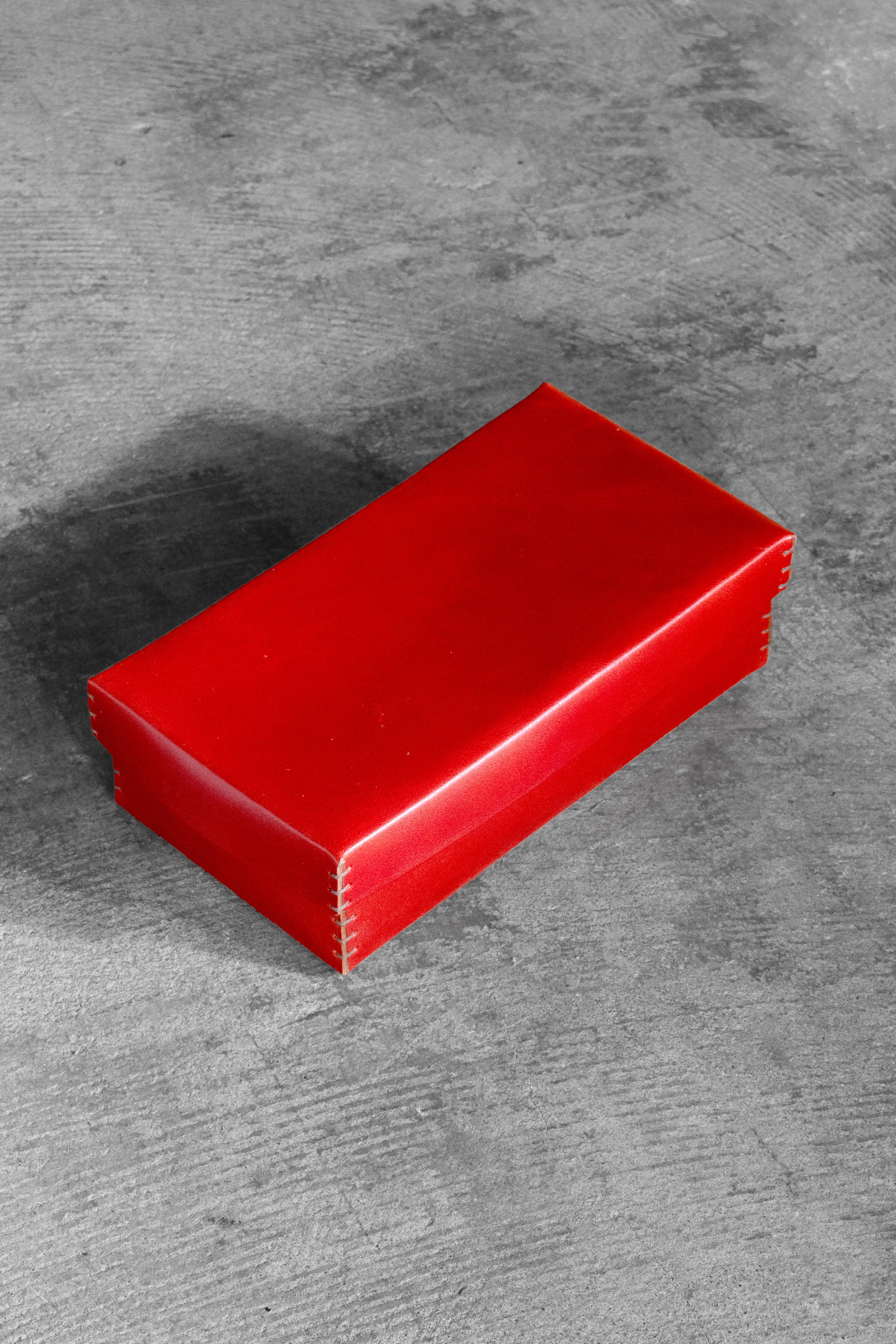 Leather box rectangle / L【送料無料】 | 高級皮革ならminca｜栃木